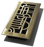 Decor Gratesインチx 12インチArt Deco Floor登録 AD412-SB 1