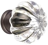 Baldwin 4326112 Crystal Cabinet Knob in Aged Bronze [並行輸入品]