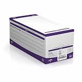 Medline MDS194134 Sterile Powder-Free Latex Exam Gloves, 9 Length, Small, Beige (Pack of 400) by Med