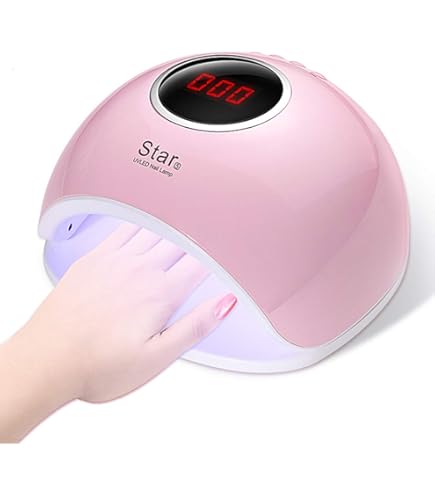 Amazon | 赤外線センサー付きエアネイルドライヤー マニキュア用300W