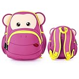 EchoAcc®子供用リュック 超軽量 かわいい 迷子防止 キッズバックパック リュックサック ディパック お弁当バッグ 動物 キッズ ベビー 男の子 女の子 アウトドア お出かけ 遠足 ハイキング 