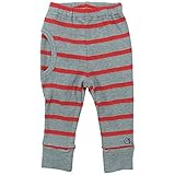 chocola(ショコラ) 先染めフライスボーダー天竺長丈レギンス 130cm /杢グレー NO.CH-1411-31140