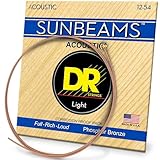 DR Strings (デーアール) アコギ弦 SUNBEAMS フォスファーブロンズ .012-.054 RCA-12 【国内正規品】