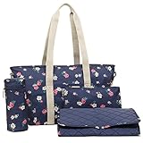 キャスキッドソン バッグ CATH KIDSTON 694537 MOTHERS TOTE BAG HAMPSTEAD DITSY レディース マザーズバッグ 花柄 NAVY 紺 [並行輸入品]