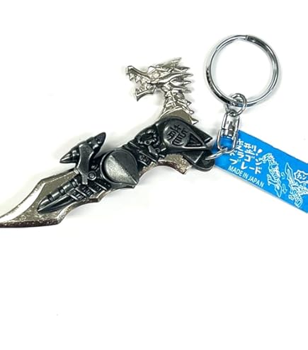Amazon.co.jp: 魔界のドラゴン夜光剣キーホルダー ブラック顶