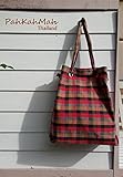 Sling Crossbody Bag Shoulder Bag Purse Thai Handmade