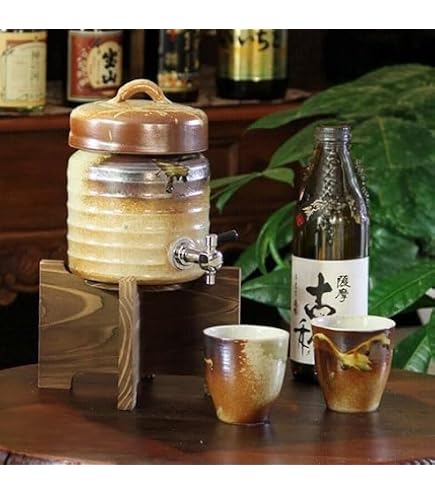Amazon | 信楽焼 3.6L用焼酎サーバー しがらき焼 サーバー 陶器
