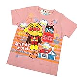 アンパンマン 半袖Tシャツ 冷感Tシャツ キッズ 女の子 男の子 ガールズ ボーイズ fo-sa9016 100cm ピンク
