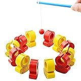 Mamimami Home 積み木 木製釣りゲーム 猿 幼児　早期教育のおもちゃ 知育玩具