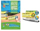 SafetyTat Child ID Tattoos (Multi-Design 6pk) by SafetyTat LLC [並行輸入品]
