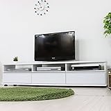 決算大セール テレビ台 ローボード テレビボード 180cm ロータイプ TV台 テレビラック AVボード TVラック AVラック シンプルデザイン おしゃれ 北欧 収納 木製 ホワイト TCP332WH