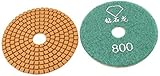 DealMuxグリット800 carreauxグラニットエンブトンピエールpolissageデdiamantsパッド、2個