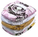 Kushies 5 Pack Reusable Ultra-lite Diapers for Toddlers, Girl by Kushies [並行輸入品]