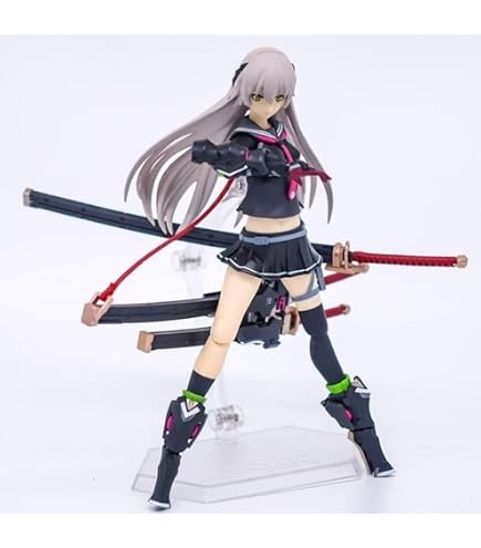 Amazon.co.jp: figma 重兵装型女子高生 陸 ノンスケール ABS&PVC製