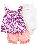 Carter's SHORTS ベビー・ガールズ カラー: パープル