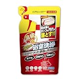 アイメディア(Aimedia) 浴室洗剤 浴槽洗剤 詰替用 400ml お風呂用洗剤 水垢 皮脂汚れ 除菌 業務用スカッと浴室洗浄