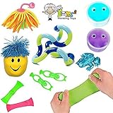 [ミスターE=mc2]Mr. E=mc² TM 10 Sensory Processing Toys Tools; Tangle Jr, Marble Fidgets, Therapy Putty; 