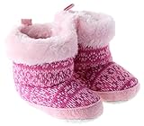 (ダンティヤ)Dantiya  ベビー　キッズ　新生児　秋冬　シューズ　ニット　暖かい　靴　ファーストシューズ (12cm)