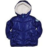 カーターズ（Carter's)【青ダウン風ジャケット】女の子用ブルーパープル防寒フェイクファーフード付アウター 3T 3歳用　100cm-105cm【並行輸入】