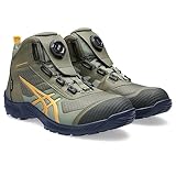 [アシックスワーキング] 安全靴 作業靴 ウィンジョブ CP604 G-TX 300:マントルグリーン×タイガーイエロー 27.5 cm