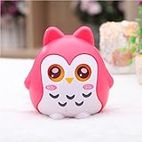 1pcs子供ギフト用キュートなHoot Owl貯金箱マネーボックスコイン保存点滅誕生日