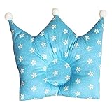 HUHU ベビー枕 赤ちゃん枕 ベビーピロー 男女兼用 頭の矯正 絶壁予防 (ブルー)