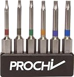PROCHI(プロチ) PRC-TXSET-50 6本組ヘクスローブビット ロング