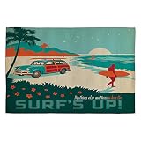 DENY Designs Anderson Design Group Surfs Up Woven Rug, 2 x 3