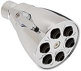 Delta Faucet 75250 Universal Showering Components Brass 6-Jet Shower Head, Chrome [並行輸入品]