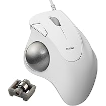 ELECOM - ELECOM　有線トラックボール IST 5ボタン ベアリングモデル　M-IT11URWH　ホワイト 有線トラックボール 