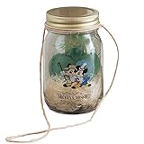 【Disney】ディズニー　ハンギングもできるジャーフェイクグリーン　ミッキー＆ミニー