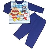 アンパンマン 　裏起毛パジャマ （EA2364） (90cm, ブルー)