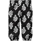 Carter's(カーターズ) プリントポプリンジョガー ブラック ボトムスパンツ 6ヶ月【並行輸入】