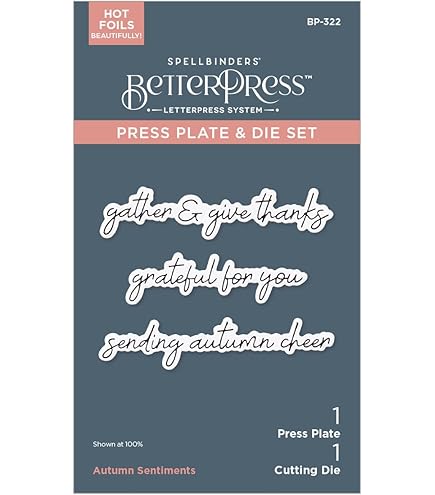 Spellbinders　BetterPress セット（未使用品） Amazon.co.jp: Spellbinders BetterPress Letterpress SystemBP001