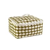 Fieans Collapsible Storage Bag, Blanket Bag, Closet Soft Storage Bag, Sweater Organizer Box with Zip