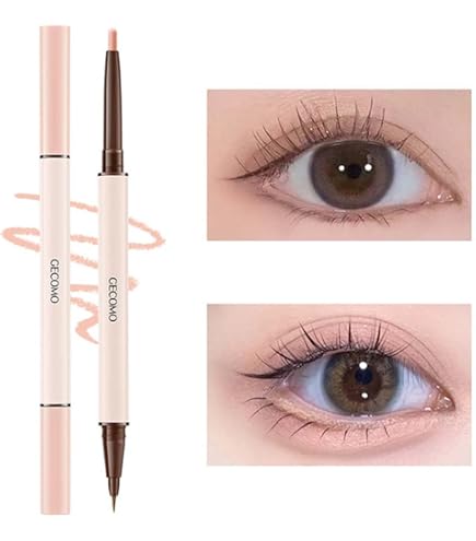 Amazon.co.jp: GECOMO【人気】二重芯アイライナー 涙袋ライナー