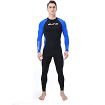 Amazon | 全身男性ライクラウェットスーツ、サーフィン水泳