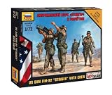 Zvezda Models US SAM FIM-92 Stinger Missile Launcher with Crew Snap Fit