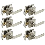 Probricoつや消しニッケルPassageドアノブ、ハンドル内部キーレスLocksets Door Lever-Style L03S DL03SSNPS