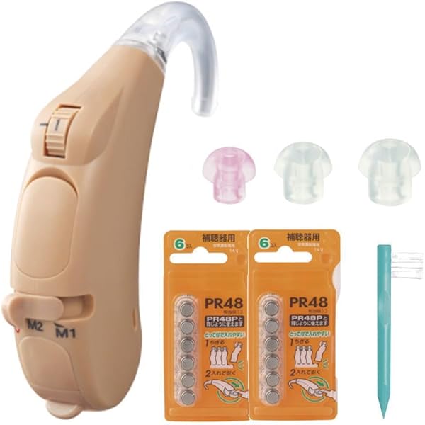 未使用　動作確認済(一部欠品)リオネット　HB-D8C リオン集音　補聴器 未使用 動作確認済(一部欠品)リオネット HB-D8C リオン集音