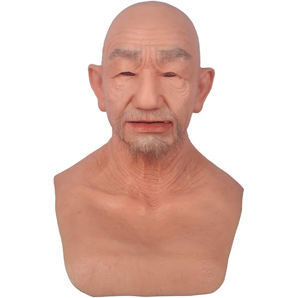 Amazon.co.jp: シリコンヘッドマスクリアルな青年男性手作り顔