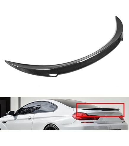 Amazon | MCARCAR KIT カーボンファイバー トランクスポイラー BMW 6