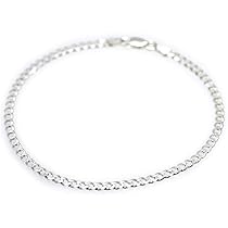 イタリア製　シルバーブレスレット Amazon | ソリッド 925 シルバー ブレスレット イタリア製