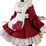 人形メイド服 球体関節人形着せ替え ドールドレス 髪飾り+ワンピース+エプロン+ショートパンツ+ソックス ５点セット (1/4)