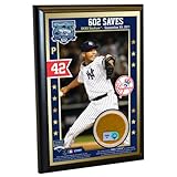 MLB - Mariano Rivera Record Breaking Save 4x6 Dirt Plaque: 602nd Career Save