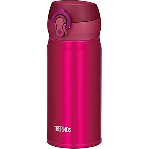 サーモス 水筒 真空断熱ケータイマグ 【ワンタッチオープンタイプ】 350ml クランベリー JNL-353 CRB