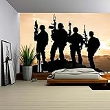 wall26 Wall Muralシリーズ 自己接着式壁紙 大型 66"x96" WMR-WP-X-C643-66x24x4