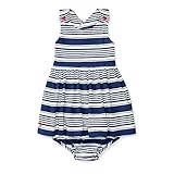 ラルフローレンの子供服　POLO　RALPHLAUREN　ベビー　女の子ツーピースセット　７５ｃｍ [並行輸入品]