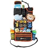 Family Backseat Car Organizer by HappyChappy | Eco-Friendly Baby & Child Travel Storage Solution by 