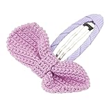 everbloom studio #40 Crochet bow clip